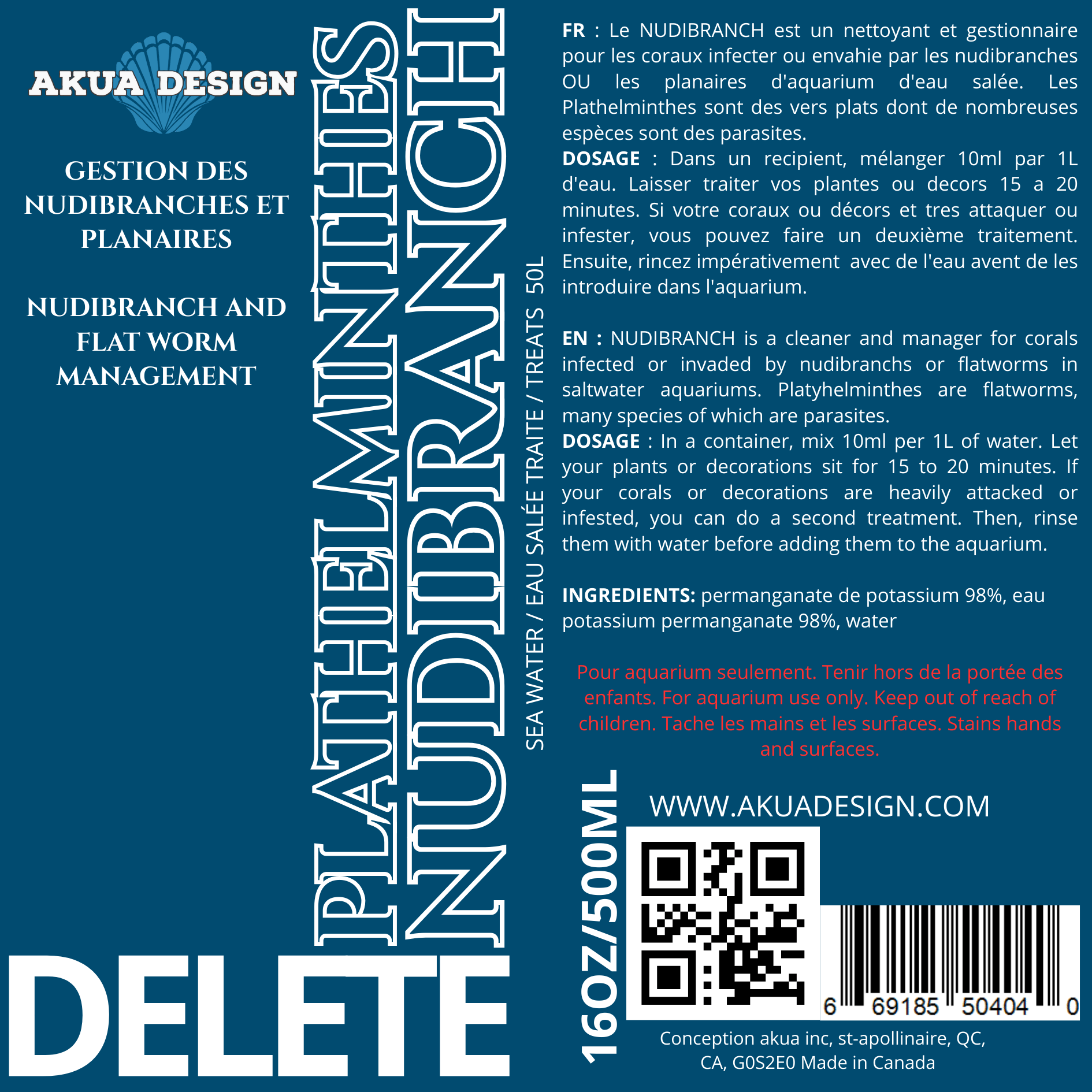 PLATHELMINTHES NUDIBRANCH - DELETE