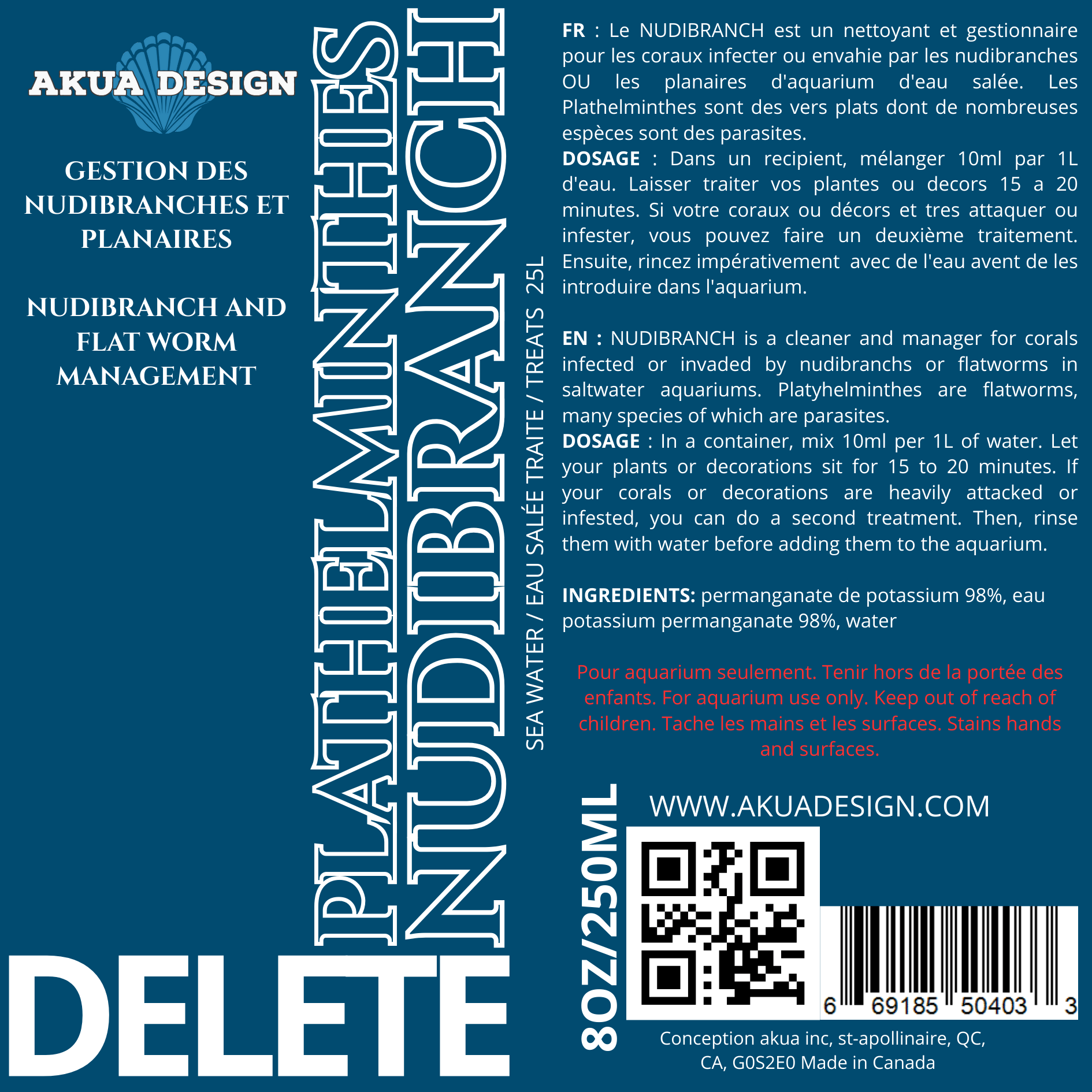 PLATHELMINTHES NUDIBRANCH - DELETE