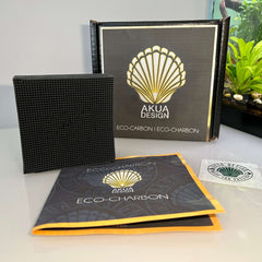 Charbon actif en nid d'abeille akua design